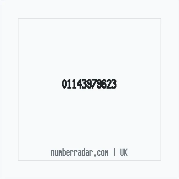 Reverse number check for +44 114 397 9623 — who called me?
