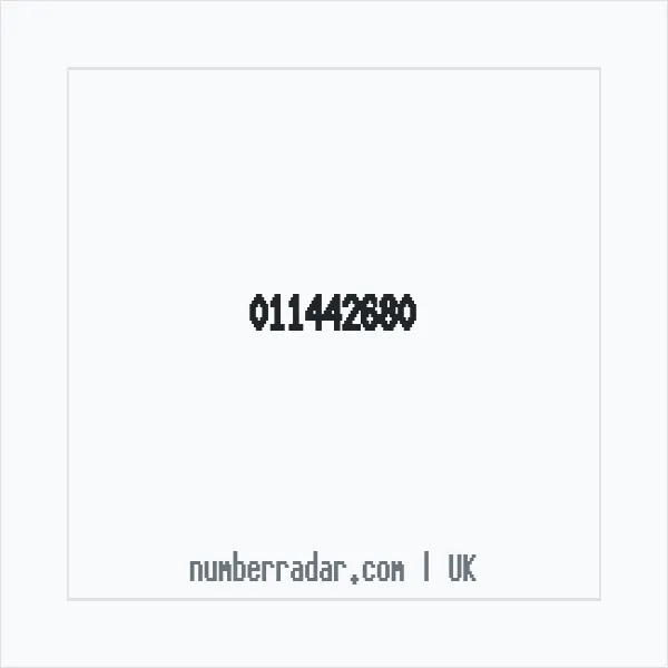 Reverse number check for +44 11442680 — who called me?