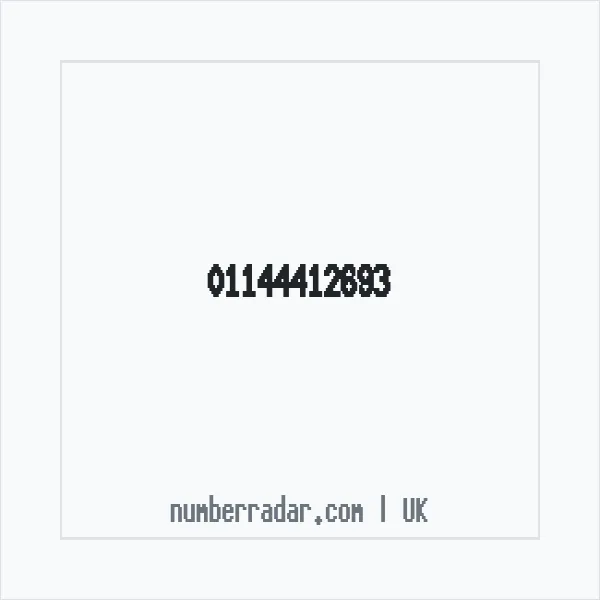 Reverse number check for +44 114 441 2693 — who called me?