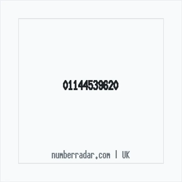 Reverse number check for +44 114 453 9620 — who called me?