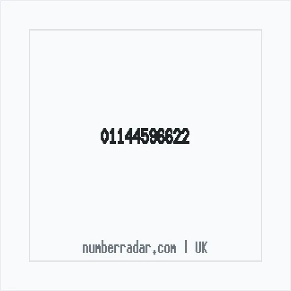 Reverse number check for +44 114 459 6622 — who called me?