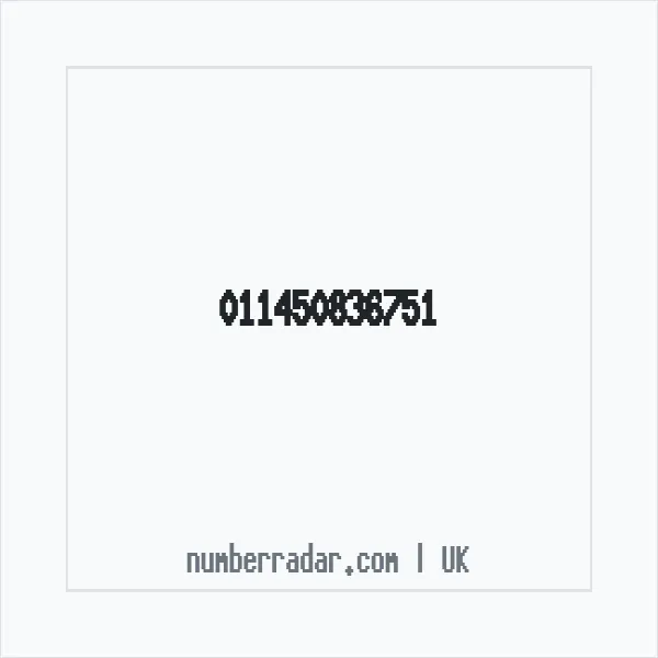 Reverse number check for +44 (1145) 083-675 — who called me?