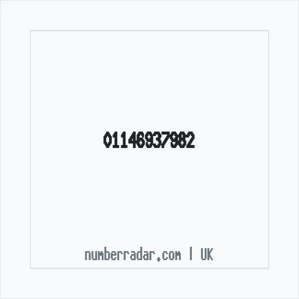 Reverse number check for +44 114 693 7982 — who called me?