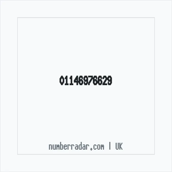 Reverse number check for +44 114 697 6629 — who called me?