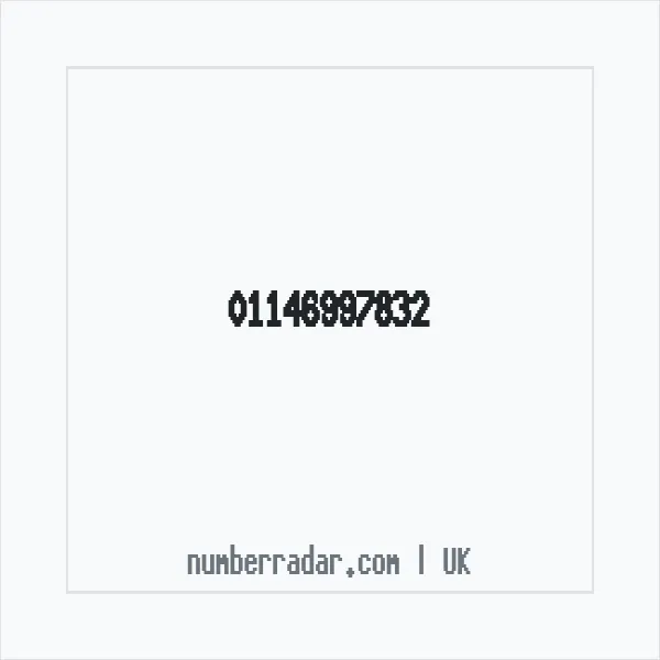 Reverse number check for +44 114 699 7832 — who called me?