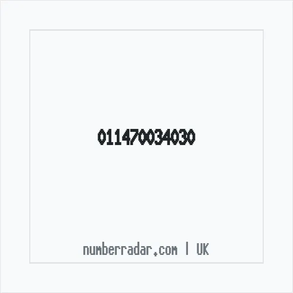 Reverse number check for +44 (1147) 003-403 — who called me?