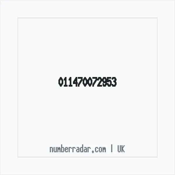 Reverse number check for +44 (1147) 007-295 — who called me?