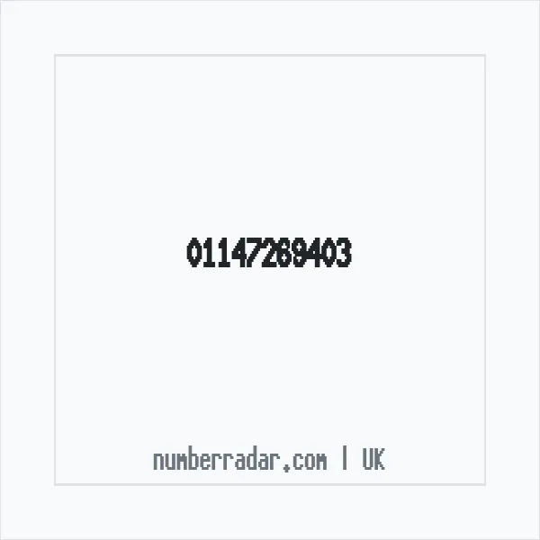 Reverse number check for +44 114 726 9403 — who called me?