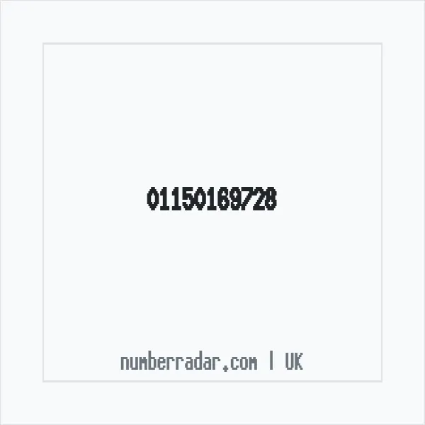 Reverse number check for +44 115 016 9728 — who called me?