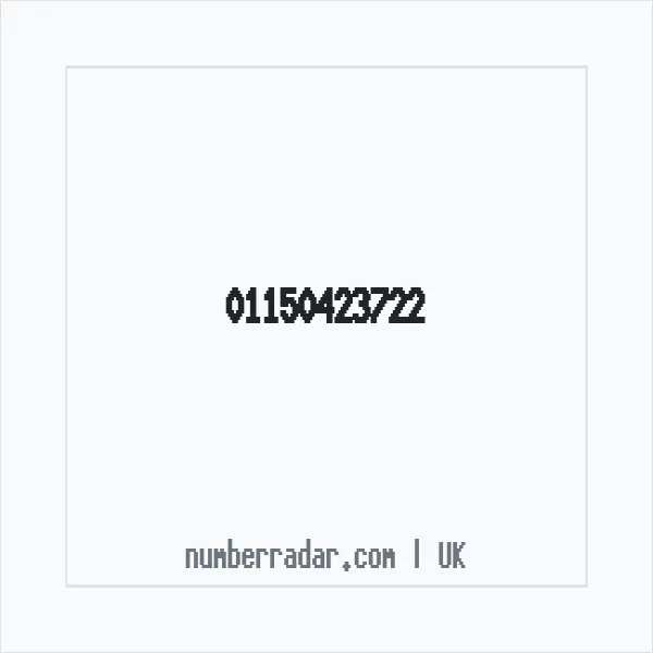 Reverse number check for +44 115 042 3722 — who called me?