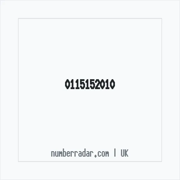 Reverse number check for +44 115152010 — who called me?