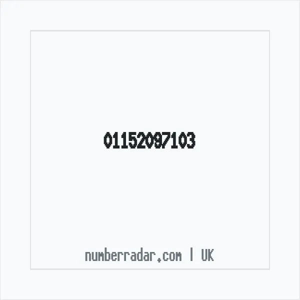 Reverse number check for +44 115 209 7103 — who called me?