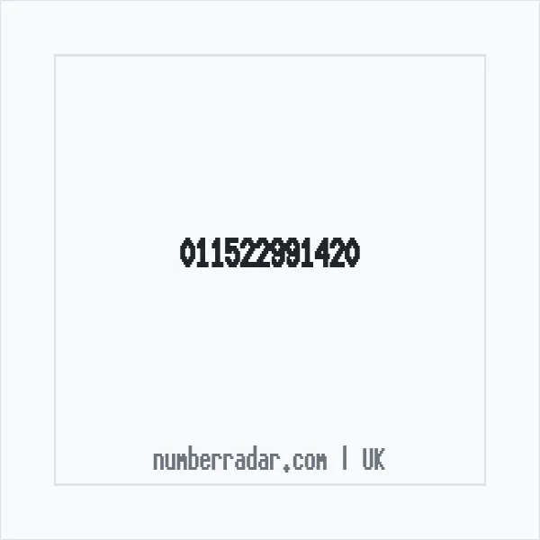 Reverse number check for +44 (1152) 299-142 — who called me?
