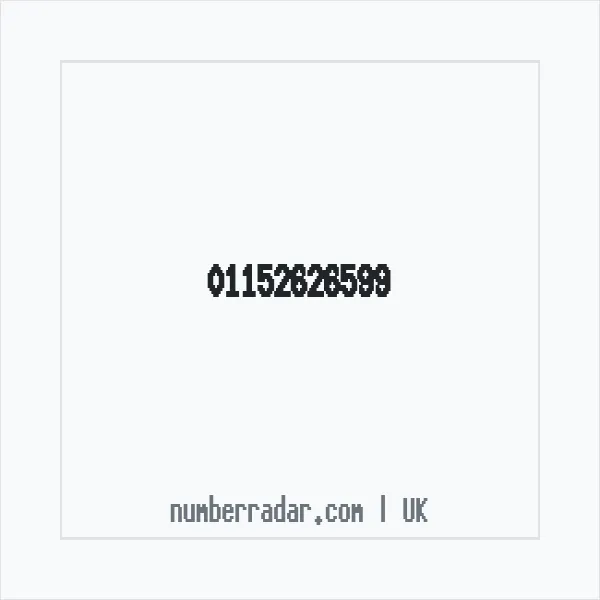 Reverse number check for +44 115 262 6599 — who called me?