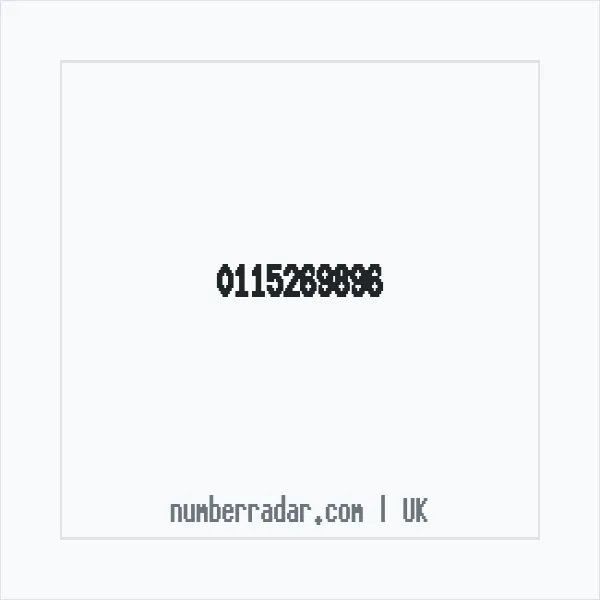 Reverse number check for +44 115269896 — who called me?