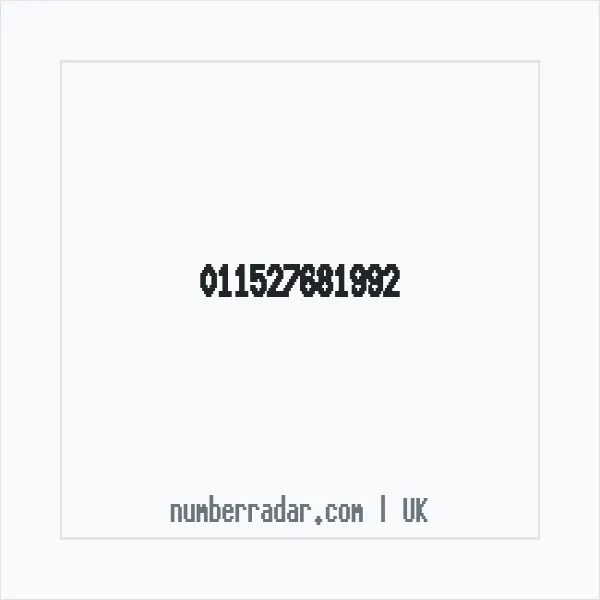Reverse number check for +44 (1152) 768-199 — who called me?