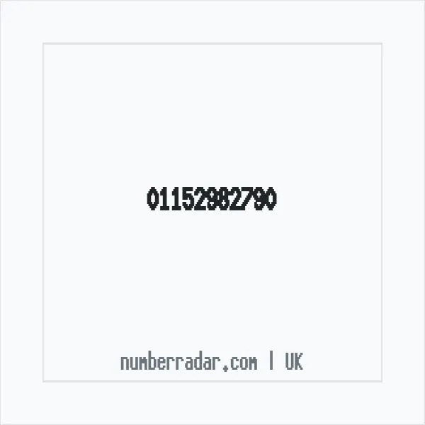 Reverse number check for +44 115 298 2790 — who called me?