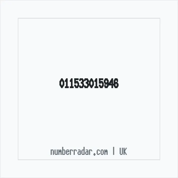 Reverse number check for +44 (1153) 301-594 — who called me?