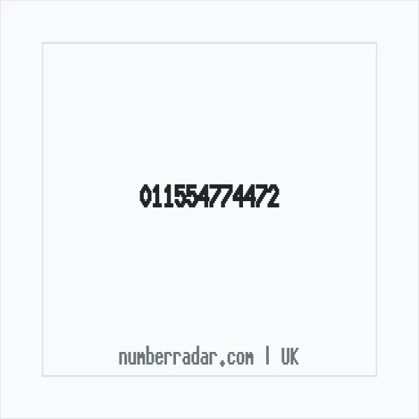 Reverse number check for +44 (1155) 477-447 — who called me?