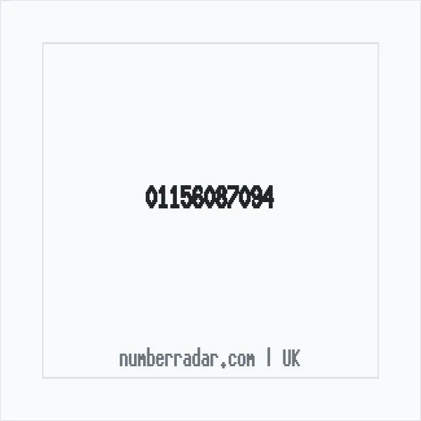 Reverse number check for +44 115 608 7094 — who called me?