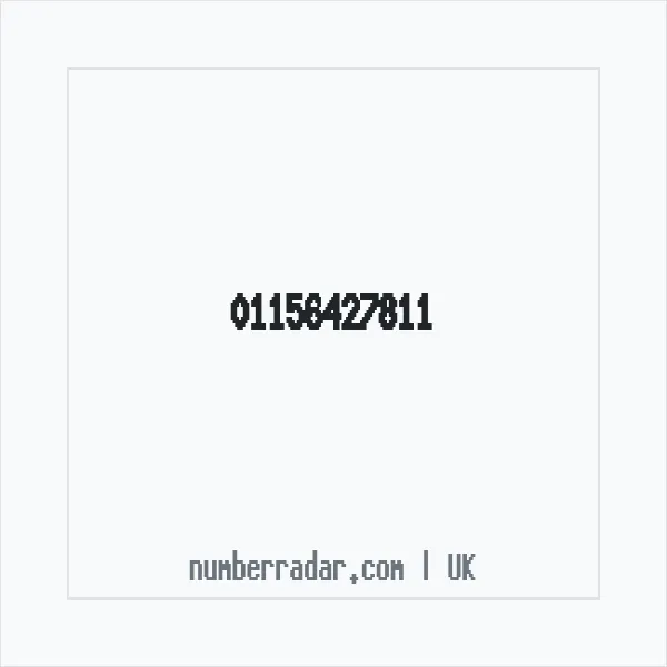 Reverse number check for +44 115 642 7811 — who called me?