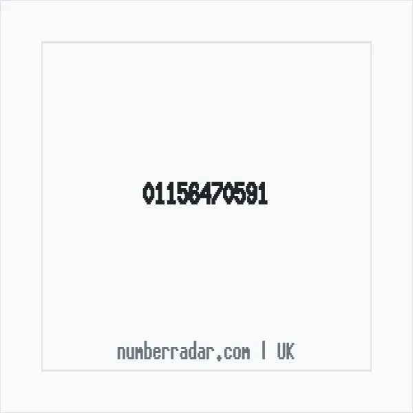 Reverse number check for +44 115 647 0591 — who called me?
