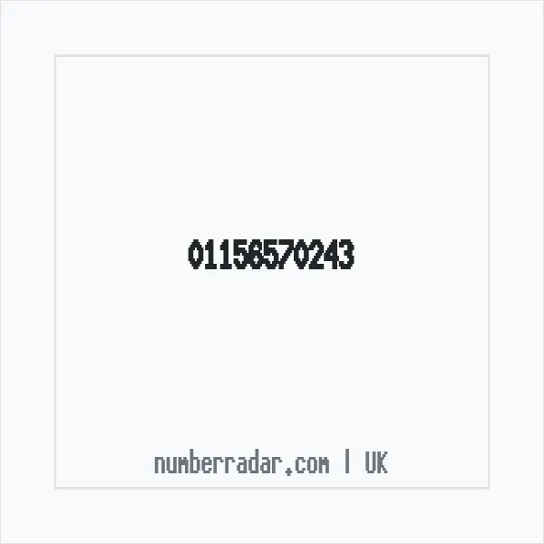 Reverse number check for +44 115 657 0243 — who called me?
