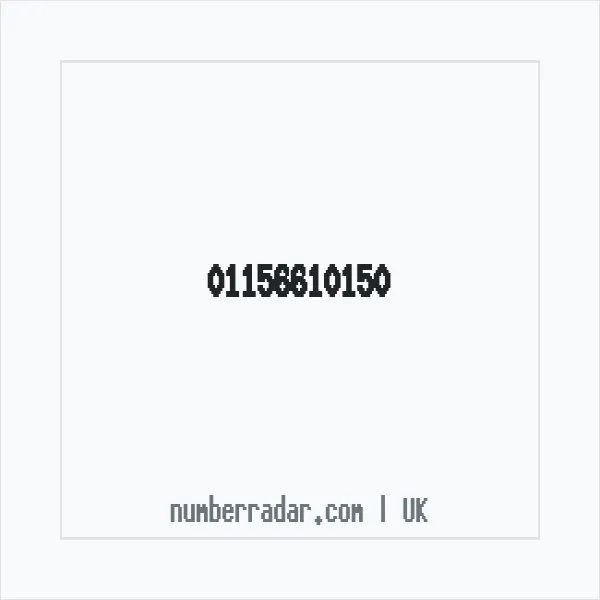 Reverse number check for +44 115 661 0150 — who called me?