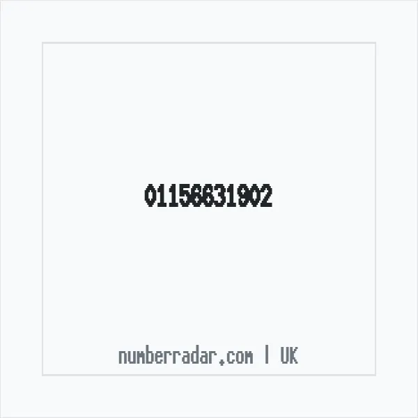 Reverse number check for +44 115 663 1902 — who called me?