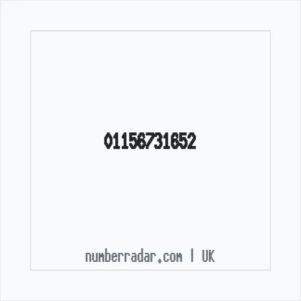 Reverse number check for +44 115 673 1652 — who called me?
