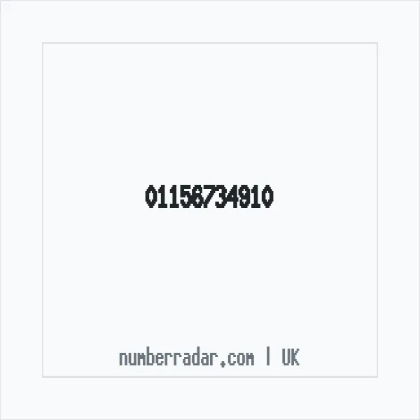 Reverse number check for +44 115 673 4910 — who called me?