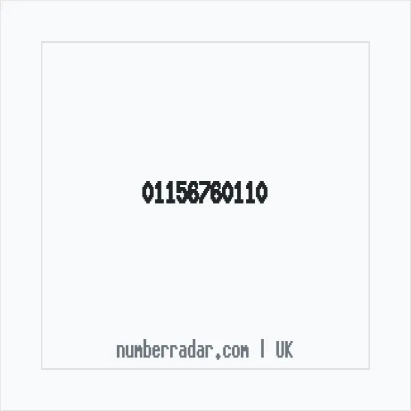 Reverse number check for +44 115 676 0110 — who called me?
