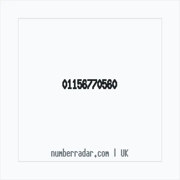 Reverse number check for +44 115 677 0560 — who called me?