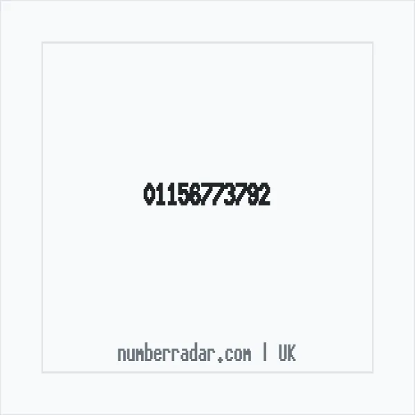Reverse number check for +44 115 677 3792 — who called me?