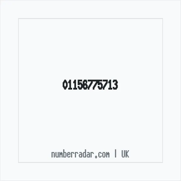 Reverse number check for +44 115 677 5713 — who called me?