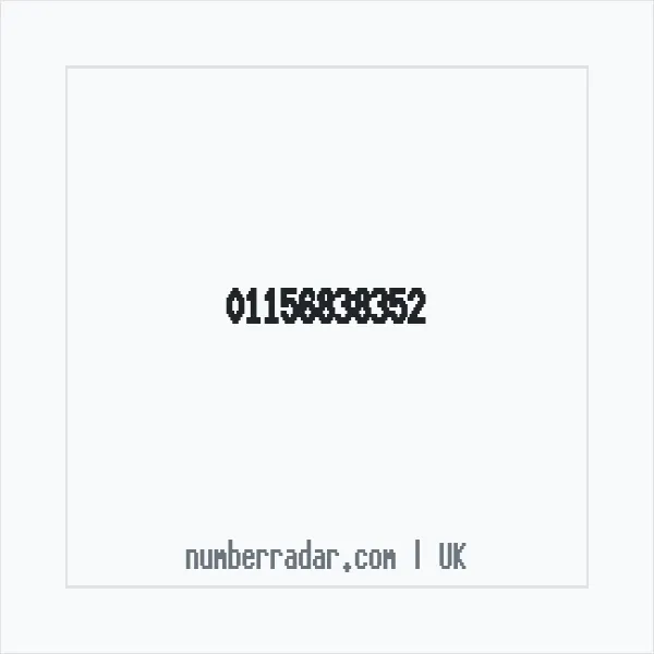 Reverse number check for +44 115 683 8352 — who called me?