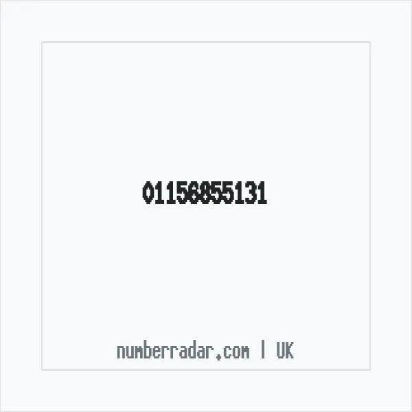 Reverse number check for +44 115 685 5131 — who called me?
