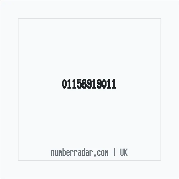 Reverse number check for +44 115 691 9011 — who called me?