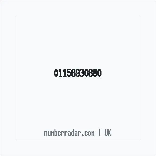 Reverse number check for +44 115 693 0880 — who called me?