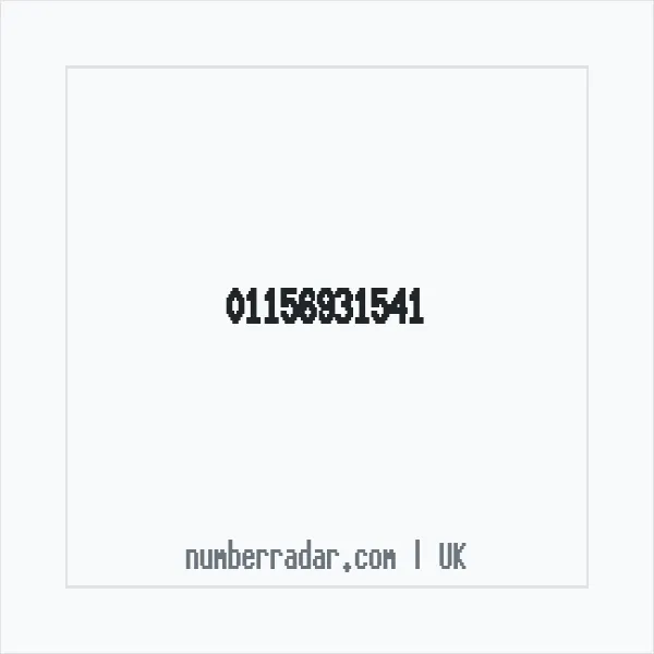 Reverse number check for +44 115 693 1541 — who called me?