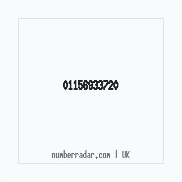 Reverse number check for +44 115 693 3720 — who called me?