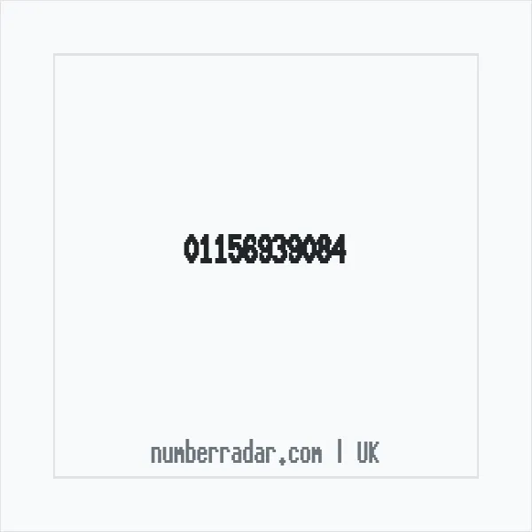 Reverse number check for +44 115 693 9084 — who called me?