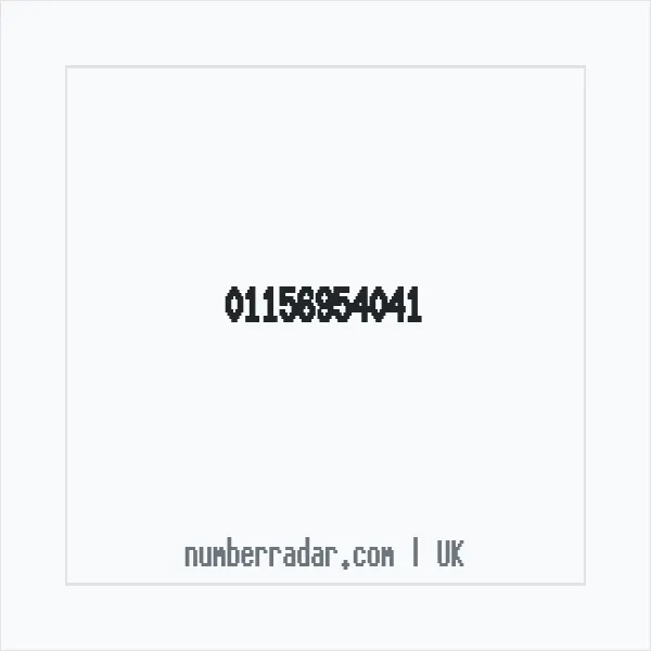 Reverse number check for +44 115 695 4041 — who called me?
