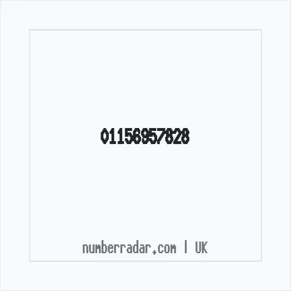 Reverse number check for +44 115 695 7828 — who called me?