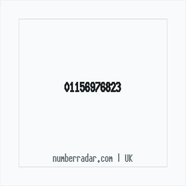 Reverse number check for +44 115 697 6823 — who called me?