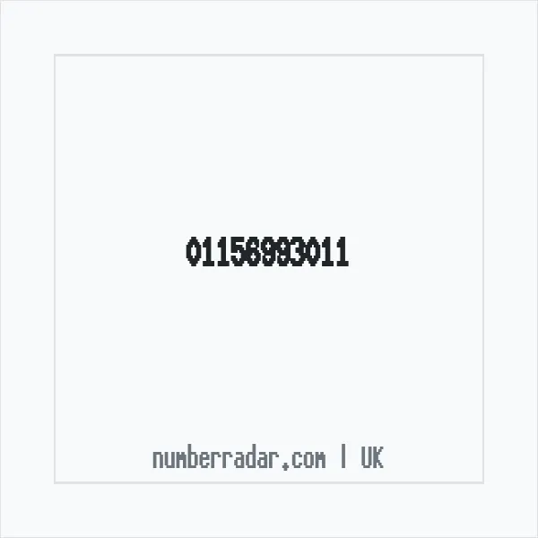 Reverse number check for +44 115 699 3011 — who called me?