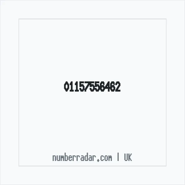 Reverse number check for +44 115 755 6462 — who called me?