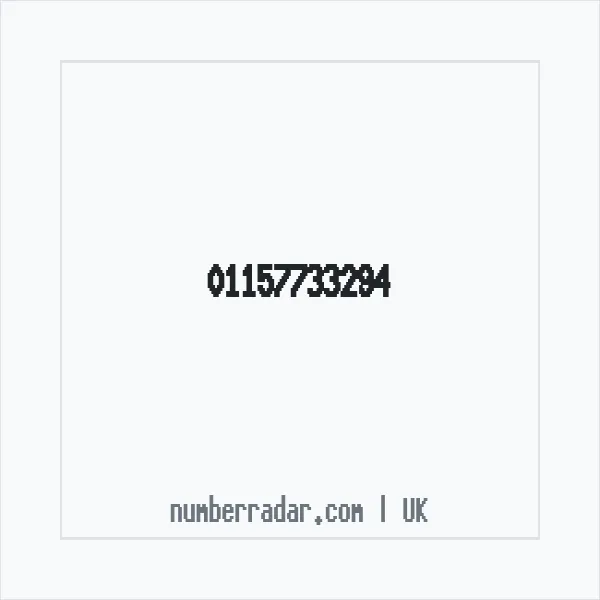 Reverse number check for +44 115 773 3294 — who called me?