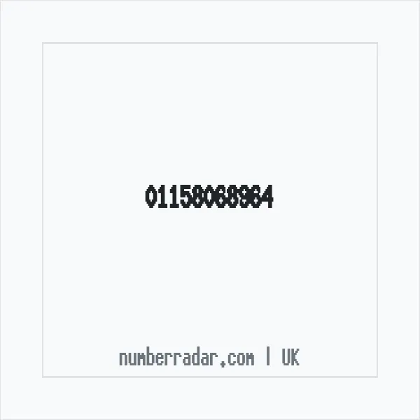 Reverse number check for +44 115 806 8964 — who called me?