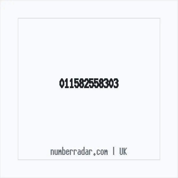 Reverse number check for +44 (1158) 255-830 — who called me?